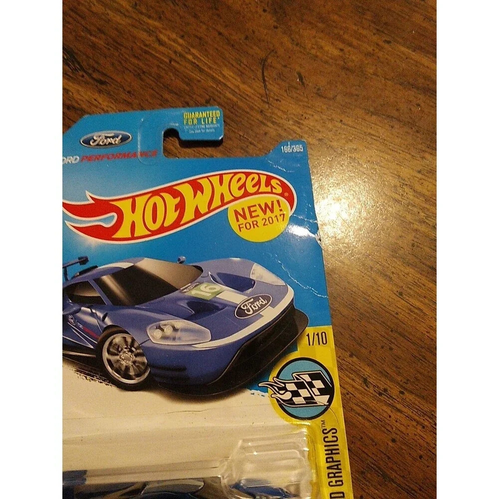 2015 hot wheels HW speed graphics 2016 Ford GT race car blue 1/10